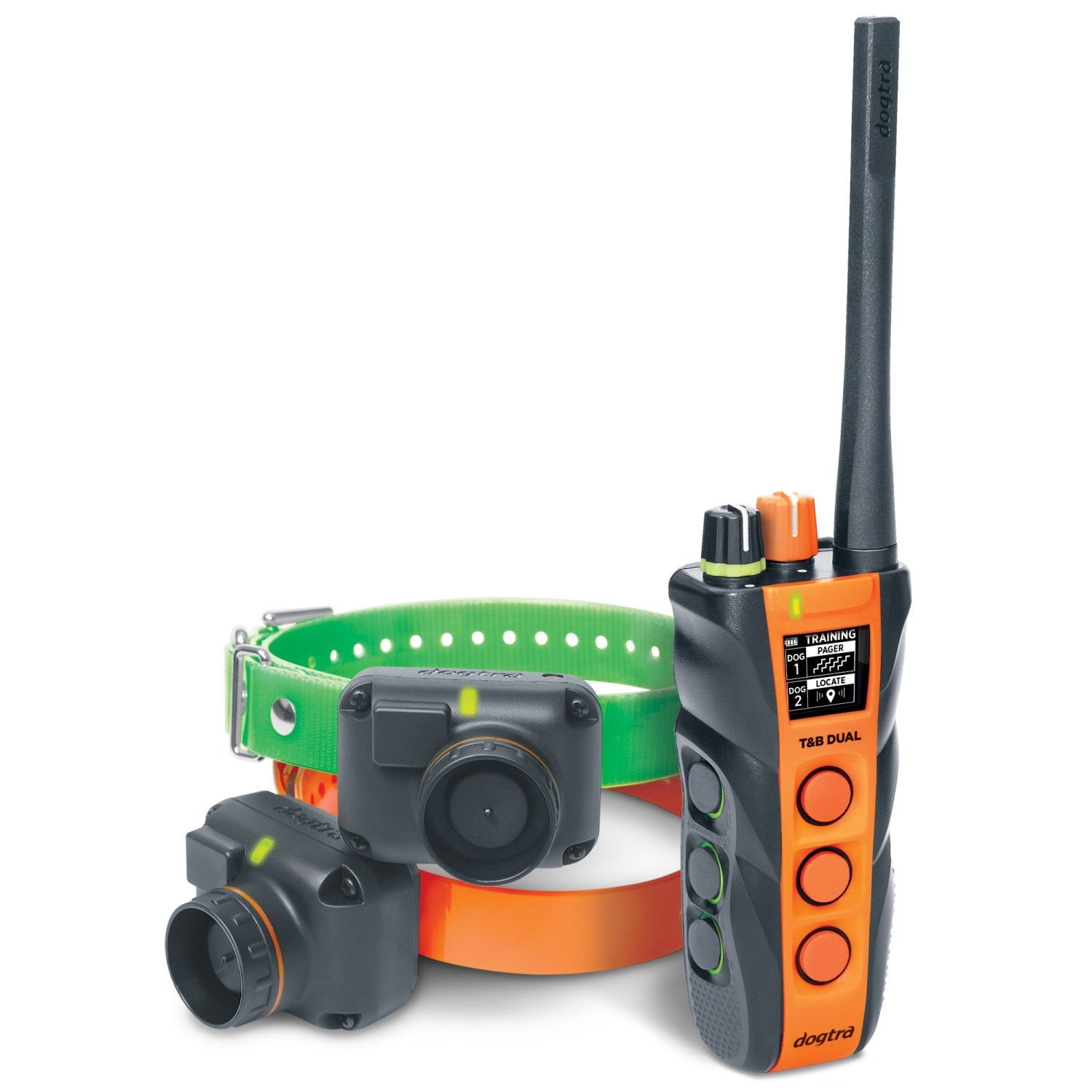 Dogtra T&B Dual 2-Dog Long Range 1.5-Mile Training & Beeper Remote Dog Training E-Collar Dogtra T&B Dual 2-Dog Long Range 1.5-Mile Training & Beeper Remote Dog Training E-Collar